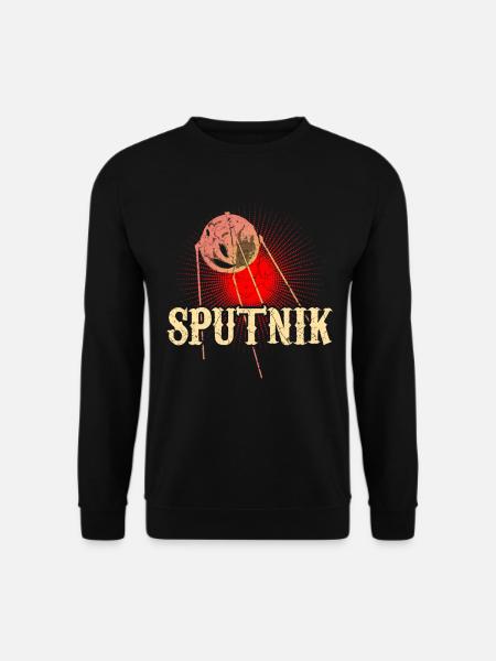 Sputnik Satellite - Unisex Sweatshirt - black