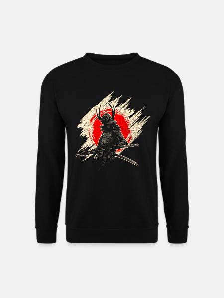 Samurai - Unisex Pullover - Schwarz