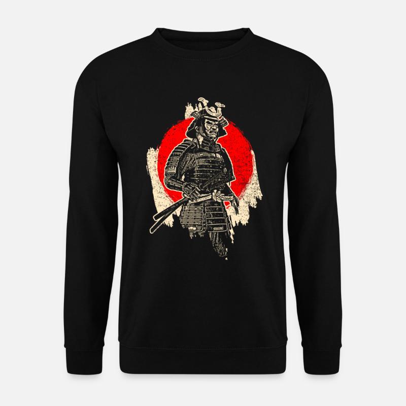 Samurai - Unisex Pullover - Schwarz