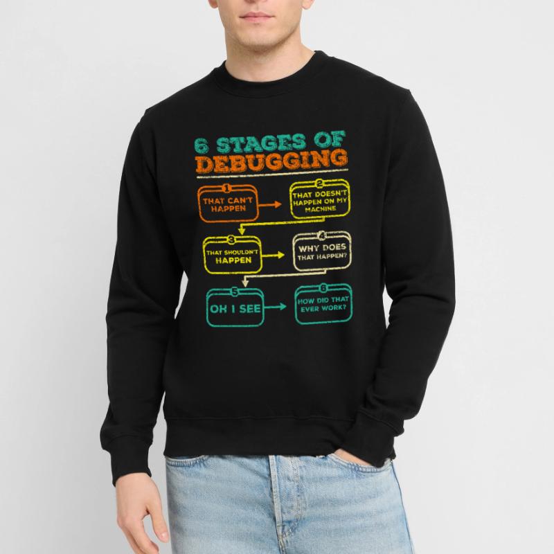 Débogage du code du programmeur Funny Sweat-shirt Unisexe