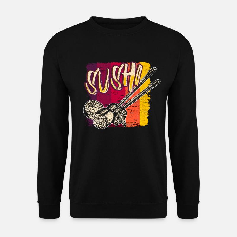 Sushi - Unisex Pullover - Schwarz