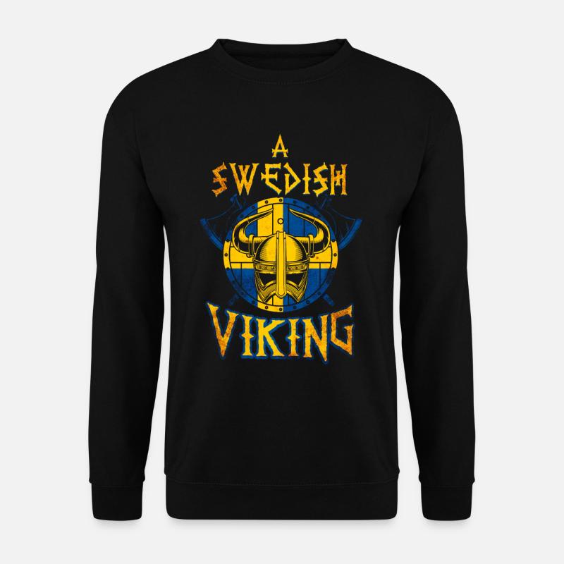 Schweden Wikinger - Unisex Pullover - Schwarz