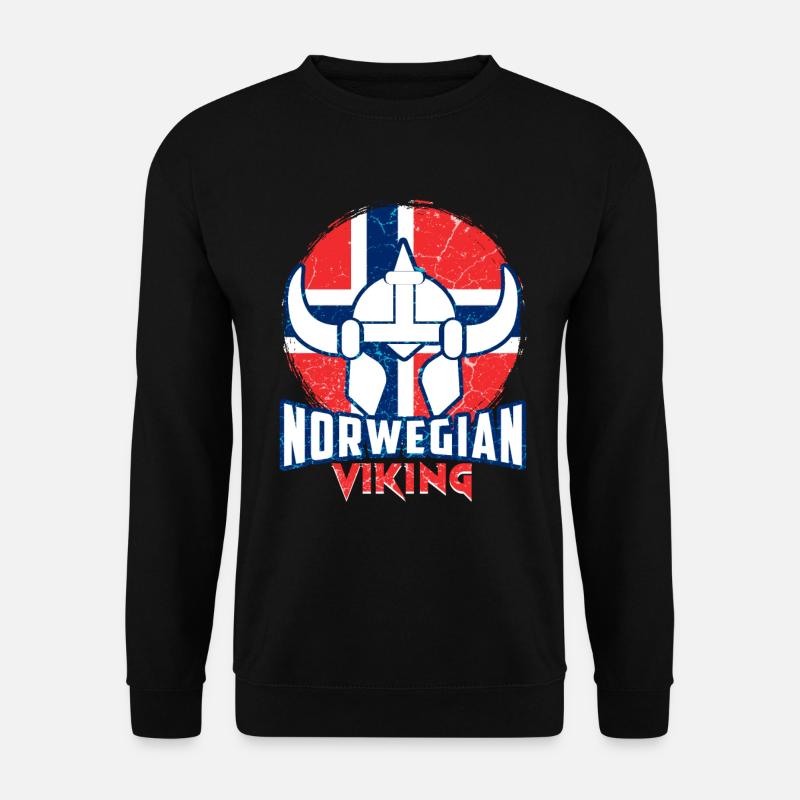 Norway Vikings - Unisex Sweatshirt - black