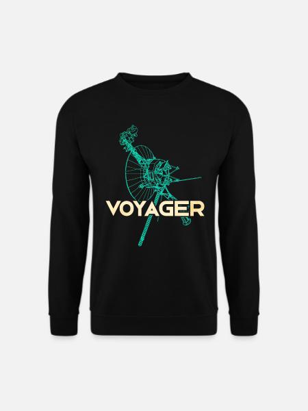 Voyager Space Probe - Unisex Sweatshirt - black