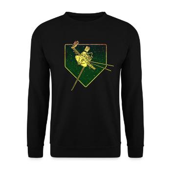 Vaisseau spatial Voyager - Sweat-shirt Unisexe - noir - Devant - Alina (178cm) & Michal (187cm)
