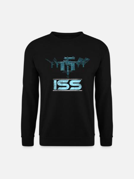 Station spatiale internationale ISS - Sweat-shirt Unisexe - noir