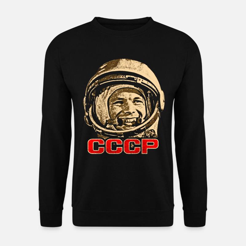 Juri Gagarin - Unisex Pullover - Schwarz