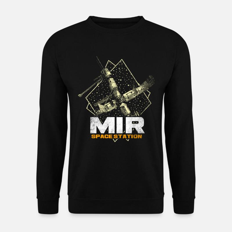 Station spatiale Mir - Sweat-shirt Unisexe - noir