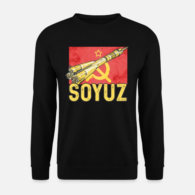 Soyuz Rocket - Unisex Sweatshirt - black