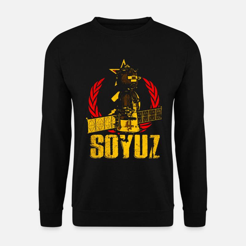 Soyuz Spaceship - Unisex Sweatshirt - black