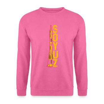 Soyouz Rocket Union soviétique - Sweat-shirt Unisexe - rose - Devant