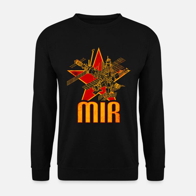 Mir Space Station - Unisex Sweatshirt - black