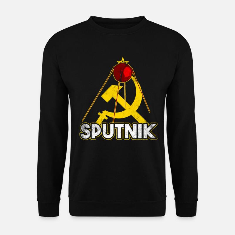 Sputnik Satellite - Unisex Sweatshirt - black