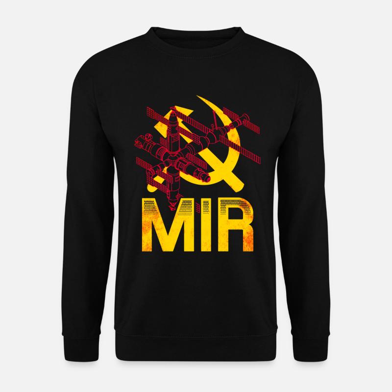 Soviet Space Station Mir - Unisex Sweatshirt - black