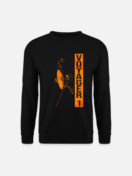 Voyager Weltraum Sonde - Unisex Pullover - Schwarz