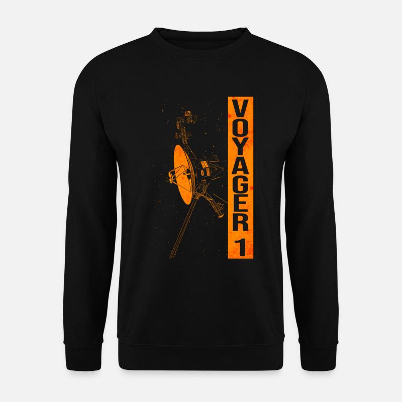 Sonde spatiale Voyager - Sweat-shirt Unisexe - noir