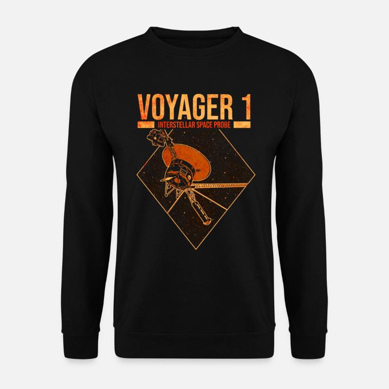 Sonde spatiale Voyager 1 - Sweat-shirt Unisexe - noir