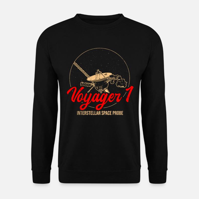Sonde spatiale Voyager 1 - Sweat-shirt Unisexe - noir
