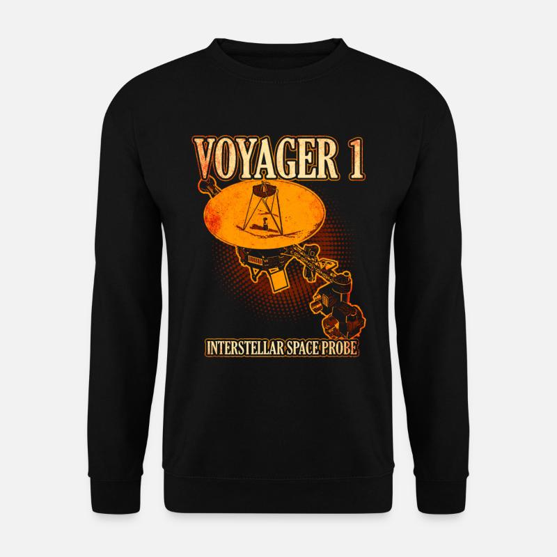 Sonde spatiale Voyager 1 - Sweat-shirt Unisexe - noir