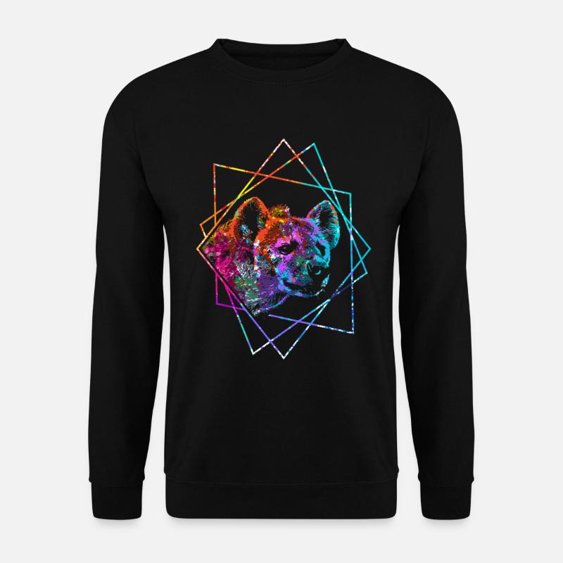 Hyäne - Unisex Pullover - Schwarz