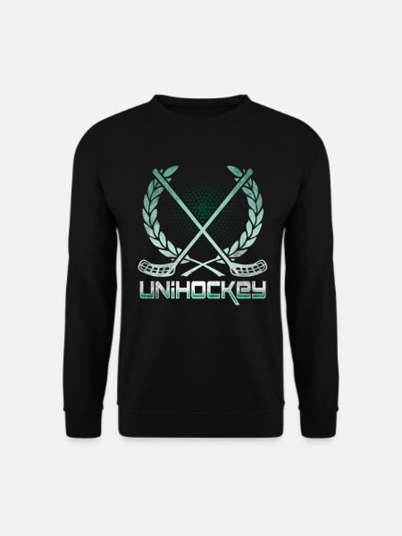 Floorball - Sweat-shirt Unisexe - noir