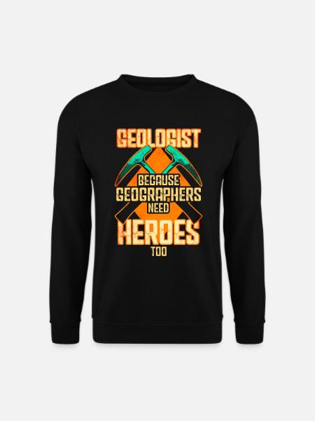 Géologue - Sweat-shirt Unisexe - noir