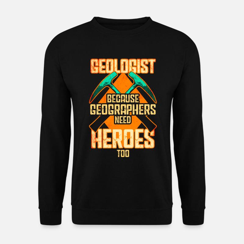 Geologe - Unisex Pullover - Schwarz