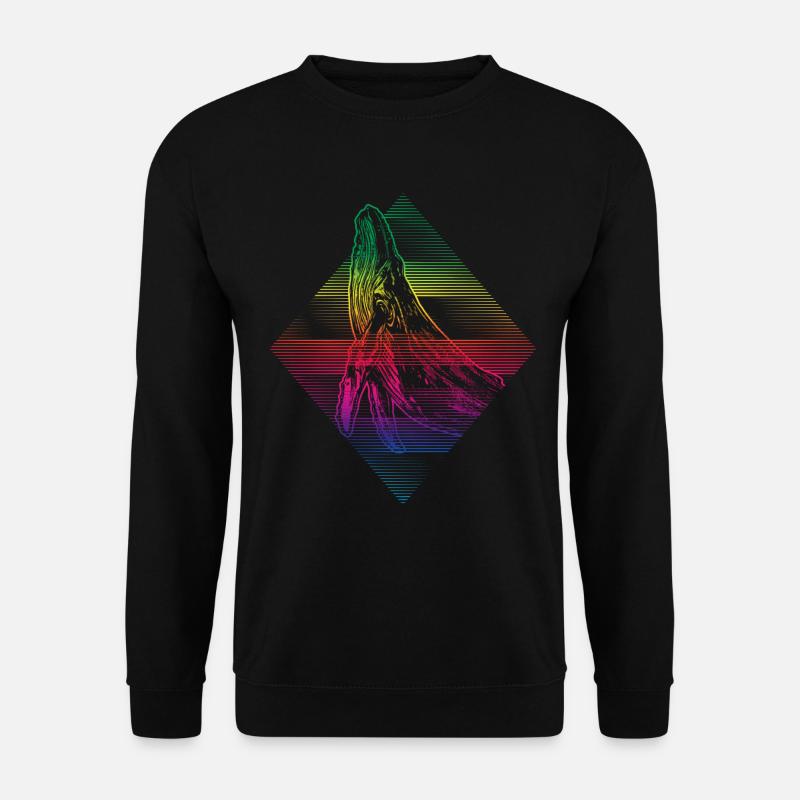 Buckelwal - Unisex Pullover - Schwarz
