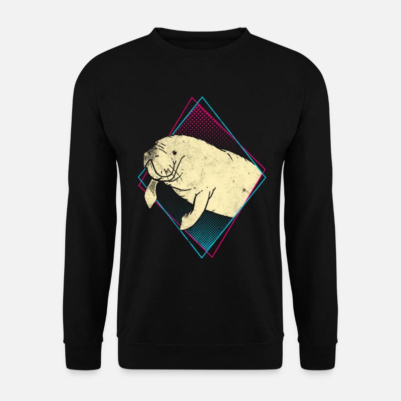 Manatee Manatee - Unisex Sweatshirt - black