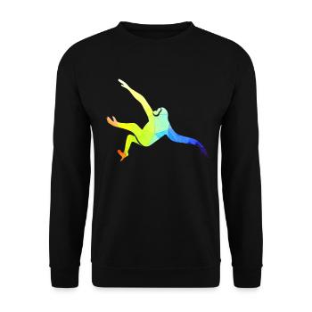 Gibbon - Unisex Pullover - Schwarz - Vorne - Alina (178cm) & Michal (187cm)