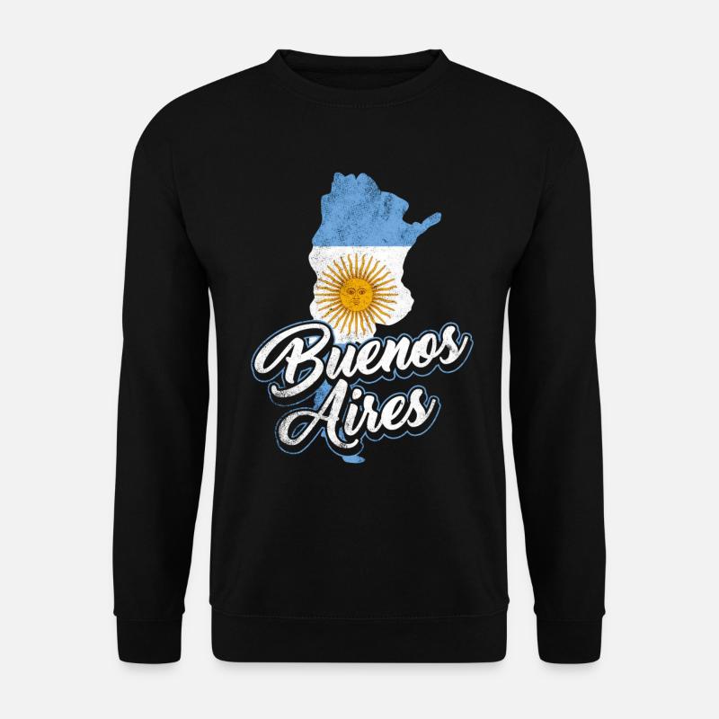 Buenos Aires Argentine - Sweat-shirt Unisexe - noir