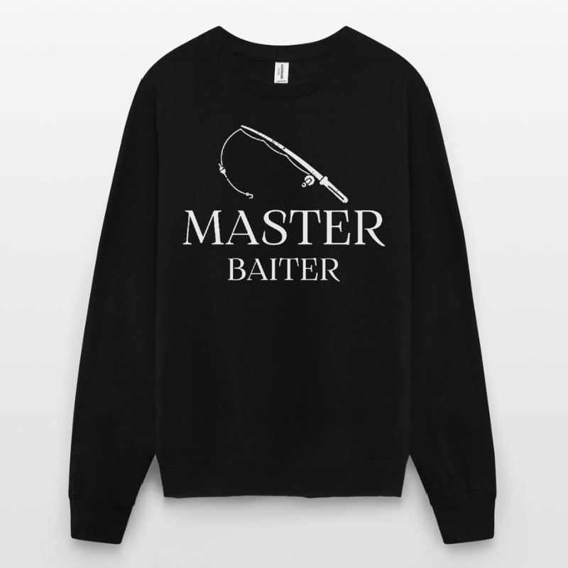 Master Baiter - Conception de pêche Sweat-shirt Unisexe