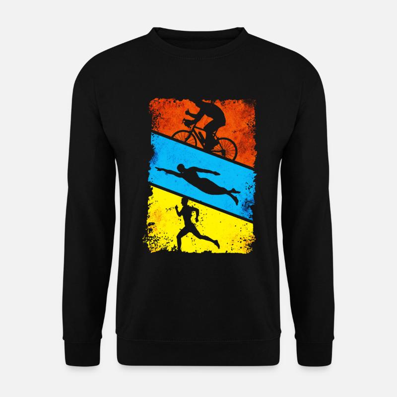 Triathlon - Unisex Pullover - Schwarz
