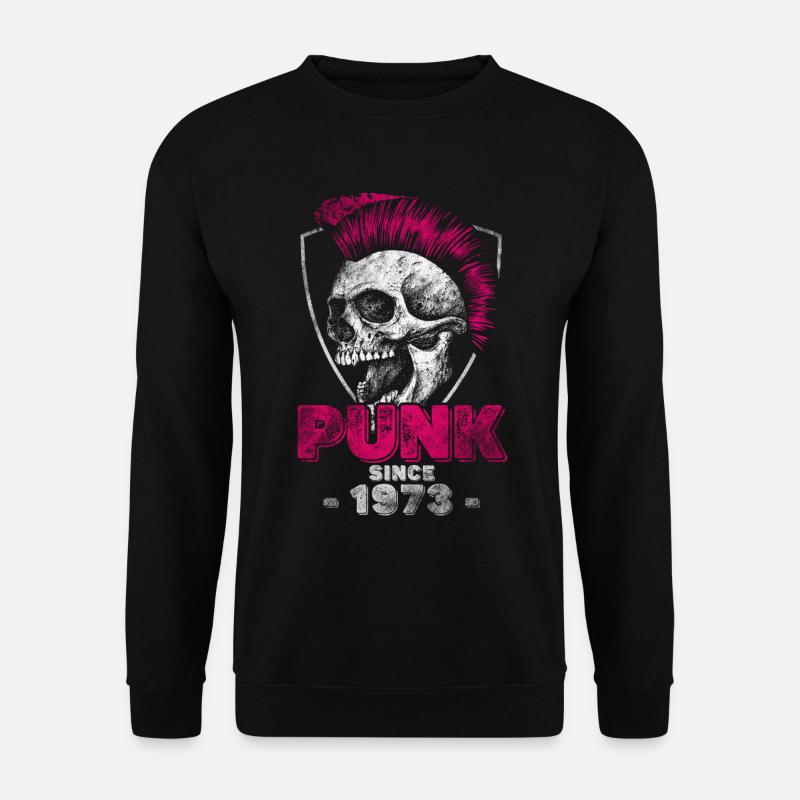 Punk since 1973 - Unisex Sweatshirt - black