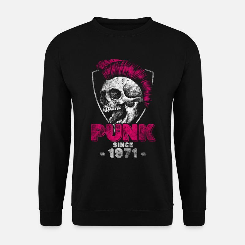 Punk since 1971 - Unisex Sweatshirt - black