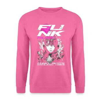 Funk Musik - Unisex Pullover - Pink - Vorne