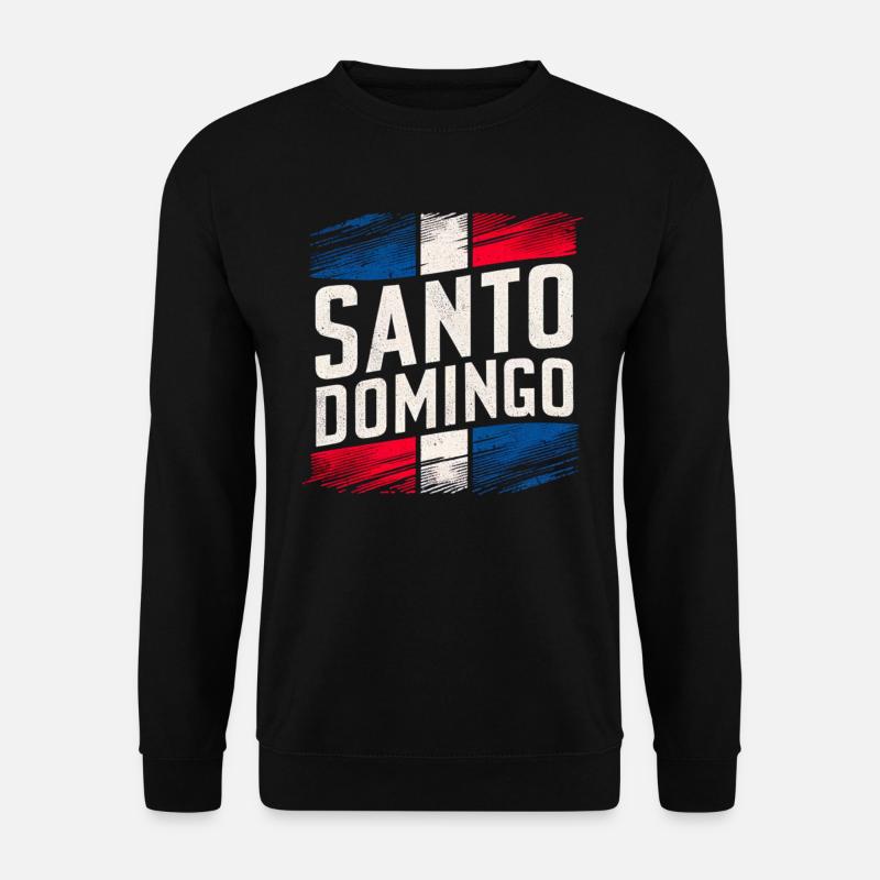 Santo Domingo, Dominican Republic - Unisex Sweatshirt - black