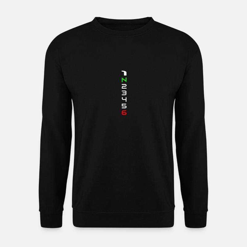 Racing Schaltung Motorad - Unisex Pullover - Schwarz