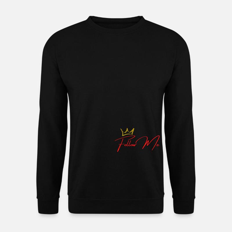 Follow Me - Unisex Sweatshirt - black