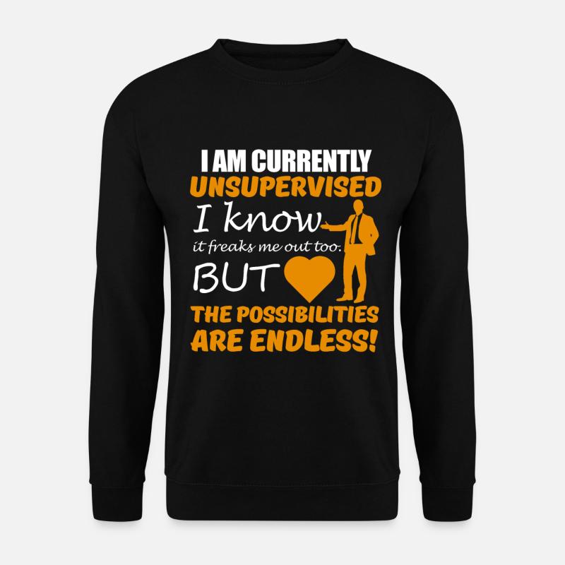 lustig funny Bestseller Geschenkidee - Unisex Pullover - Schwarz