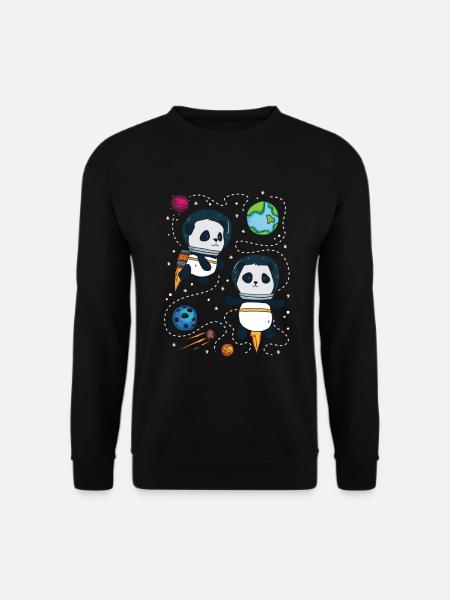 Space Cats - Unisex Sweatshirt - black