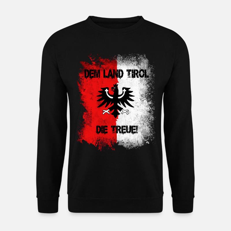 Dem Land Tirol die Treue - Unisex Pullover - Schwarz