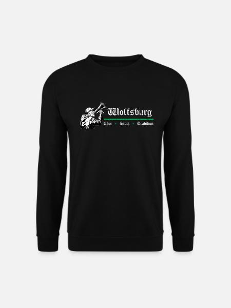 Wolfsburg Ehre Stolz Tradition - Unisex Pullover - Schwarz