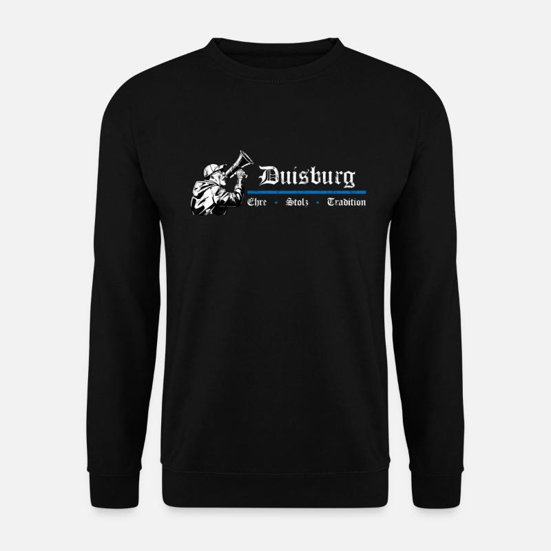 Duisburg Ehre Stolz Tradition - Unisex Pullover - Schwarz