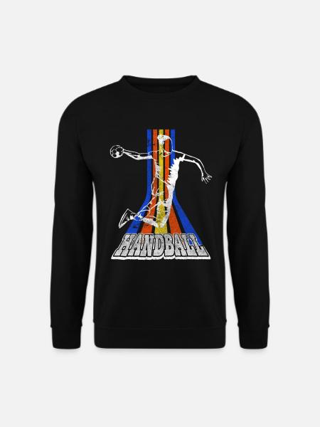 Handball Handball Player Handball Player Vintage - Sweat-shirt Unisexe - noir