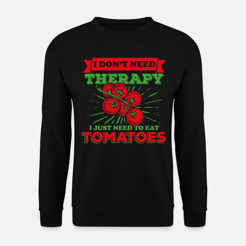 Tomaten - Unisex Pullover - Schwarz