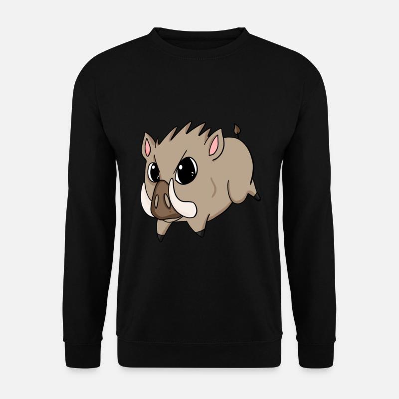 Wildschwein - Unisex Pullover - Schwarz