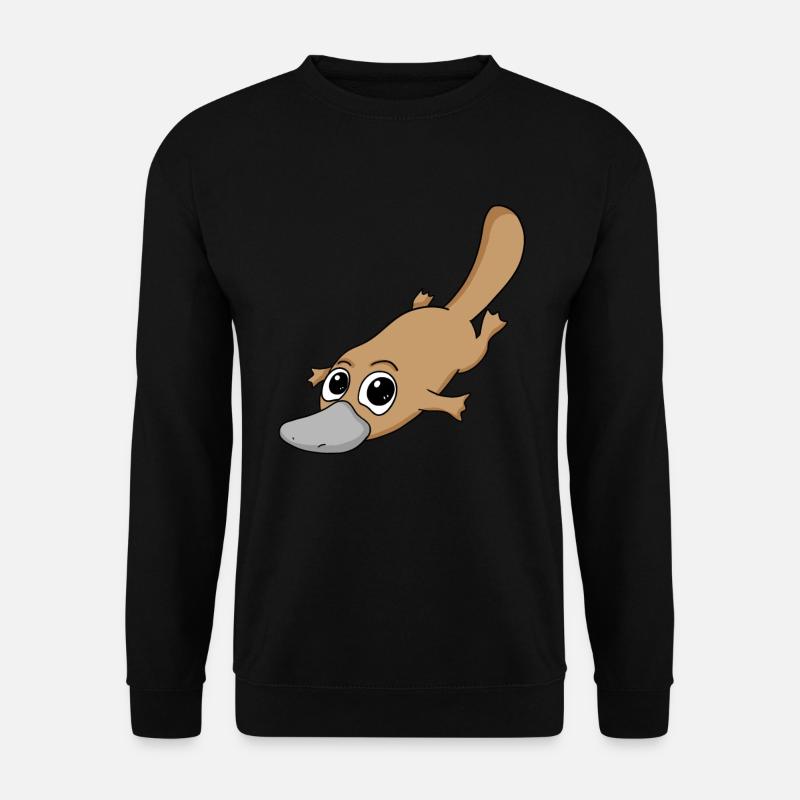 Schnabeltier - Unisex Pullover - Schwarz
