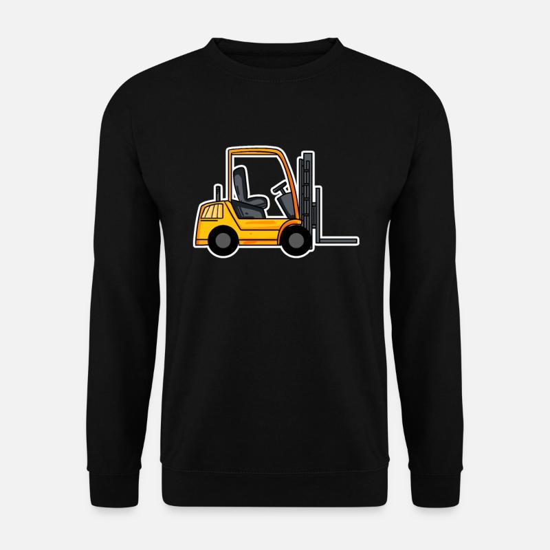 Gabelstapler Stapler - Unisex Pullover - Schwarz