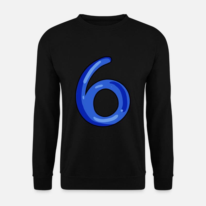6 - Unisex Pullover - Schwarz